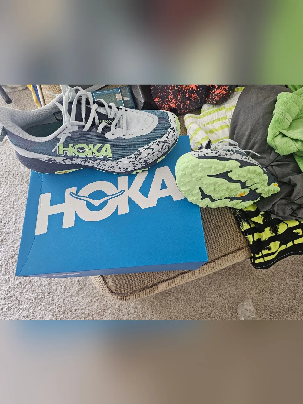 Size 11 - Hoka Speedgoat 6 Droplet Nautical Dusk - Picture 2 of 8